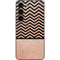 Rose Gold Chevron Split Galaxy S23 Skin
