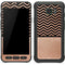 Rose Gold Chevron Split Galaxy S7 Active Skin