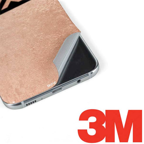 Rose Gold Chevron Split Galaxy S8 Skin