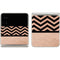 Rose Gold Chevron Split Galaxy Z Flip3 5G Skin