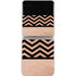 Rose Gold Chevron Split Galaxy Z Flip3 5G Skin
