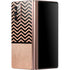 Rose Gold Chevron Split Galaxy Z Fold2 5G Skin