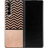 Rose Gold Chevron Split Galaxy Z Fold3 5G Skin