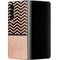 Rose Gold Chevron Split Galaxy Z Fold4 5G Skin