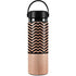 Rose Gold Chevron Split Hydro Flask 20oz Wide Mouth Skin