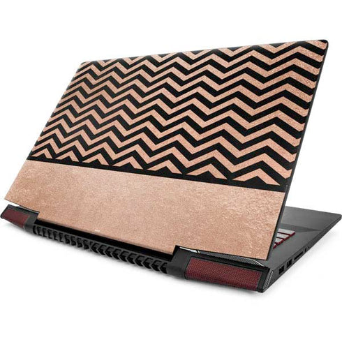 Rose Gold Chevron Split Lenovo IdeaPad Skin