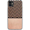 Rose Gold Chevron Split iPhone 11 Clear Case