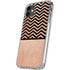 Rose Gold Chevron Split iPhone 11 Clear Case