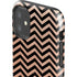 Rose Gold Chevron Split iPhone 11 Impact Case