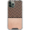 Rose Gold Chevron Split iPhone 11 Pro Max Clear Case