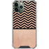 Rose Gold Chevron Split iPhone 11 Pro Max Clear Case
