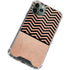 Rose Gold Chevron Split iPhone 11 Pro Max Clear Case