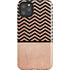 Rose Gold Chevron Split iPhone 11 Pro Max Impact Case