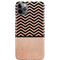 Rose Gold Chevron Split iPhone 11 Pro Max Lite Case