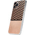 Rose Gold Chevron Split iPhone 11 Pro Skin