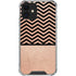 Rose Gold Chevron Split iPhone 12 Clear Case