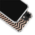 Rose Gold Chevron Split iPhone 12 Clear Case