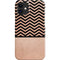 Rose Gold Chevron Split iPhone 12 Mini Lite Case