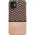 Rose Gold Chevron Split iPhone 12 Mini Lite Case
