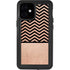Rose Gold Chevron Split iPhone 12 Mini Waterproof Case