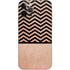 Rose Gold Chevron Split iPhone 12 Pro Skin