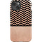 Rose Gold Chevron Split iPhone 13 Impact Case