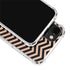 Rose Gold Chevron Split iPhone 13 Mini Clear Case