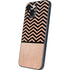 Rose Gold Chevron Split iPhone 13 Mini Skin