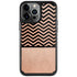 Rose Gold Chevron Split iPhone 13 Pro Cargo Case