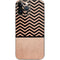 Rose Gold Chevron Split iPhone 13 Pro Max Skin