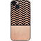 Rose Gold Chevron Split iPhone 13 Skin