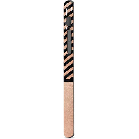 Rose Gold Chevron Split iPhone 7 Pro Case