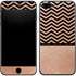 Rose Gold Chevron Split iPhone 8 Plus Skin
