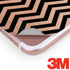 Rose Gold Chevron Split iPhone 8 Plus Skin