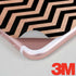 Rose Gold Chevron Split iPhone 8 Skin