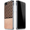 Rose Gold Chevron Split iPhone SE (2nd & 3rd Gen) Clear Case