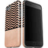 Rose Gold Chevron Split iPhone SE (2nd & 3rd Gen) Pro Case