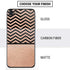 Rose Gold Chevron Split iPhone SE (2nd & 3rd Gen) Skin