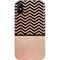 Rose Gold Chevron Split iPhone X Pro Case