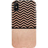 Rose Gold Chevron Split iPhone X Pro Case