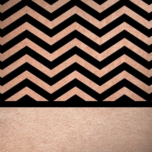 Rose Gold Chevron Split iPhone X Pro Case