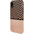 Rose Gold Chevron Split iPhone XR Pro Case