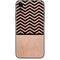 Rose Gold Chevron Split iPhone XR Skin