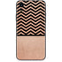 Rose Gold Chevron Split iPhone XR Skin