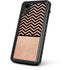 Rose Gold Chevron Split iPhone XR Waterproof Case
