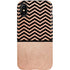 Rose Gold Chevron Split iPhone XS Pro Case