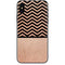 Rose Gold Chevron Split iPhone XS Skin
