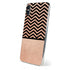 Rose Gold Chevron Split iPhone XS Skin