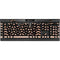 Rose Gold Chevron Split K95 RGB PLATINUM Mechanical Gaming Keyboard Skin