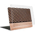 Rose Gold Chevron Split MacBook Air 13in M1 (2021) Case plus Skin